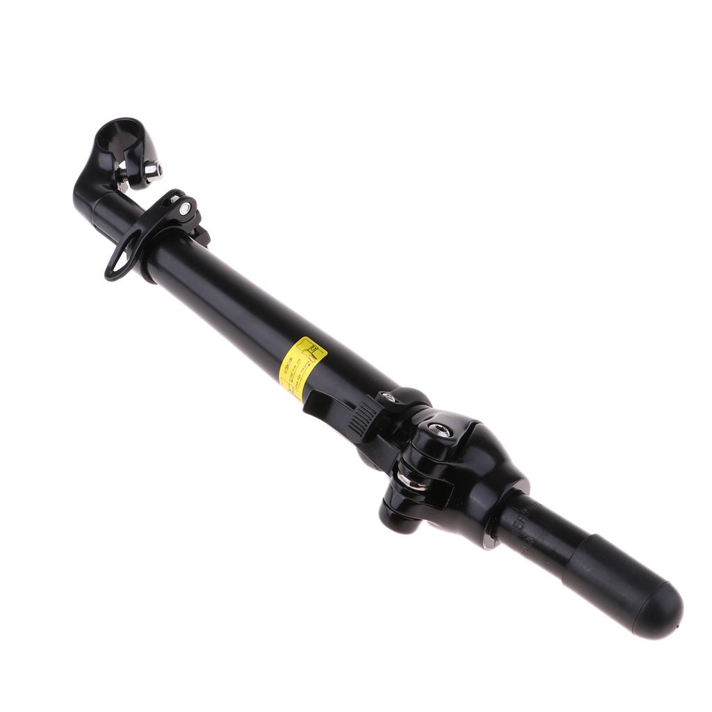 Aluminum Alloy Folding Bike Handlebar Stem with Teeth Bike Quill Stem Riser Cycling Accessory