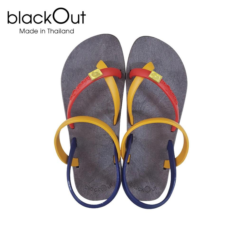 Giày Sandal Thái Lan Nữ Xỏ Ngón Blackout