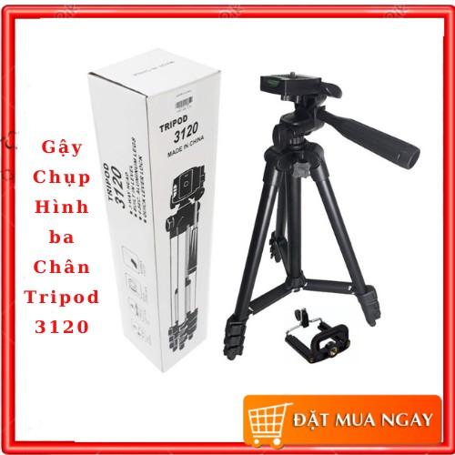 Gậy Chụp Hình 3 Chân Tripod 3120 kèm remote chụp hình