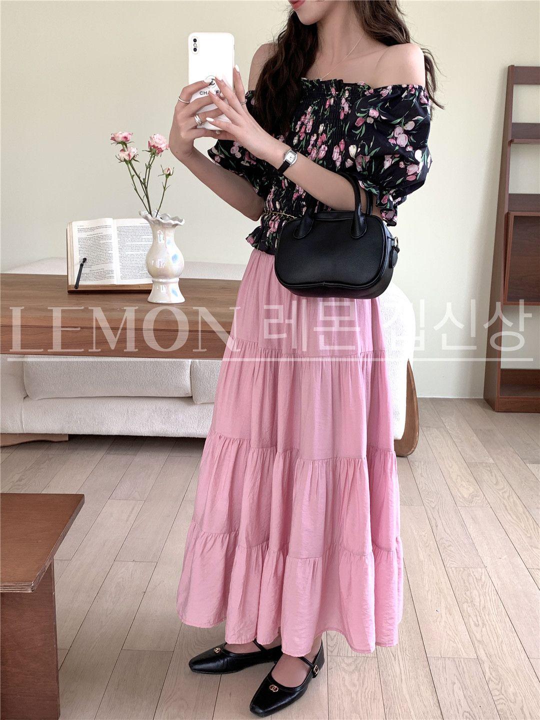 TOBE1SHOP Váy dài chữ A kiểu Pháp, váy dài, váy gió, váy dài, váy rộng, váy nửa người.