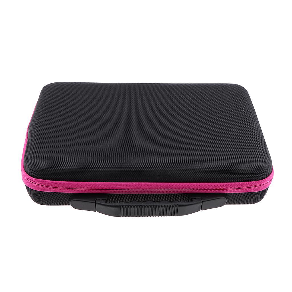60 Grids 10ml Mini Empty Nail Powder Eye Shadow Grafts Bottles Storage Case