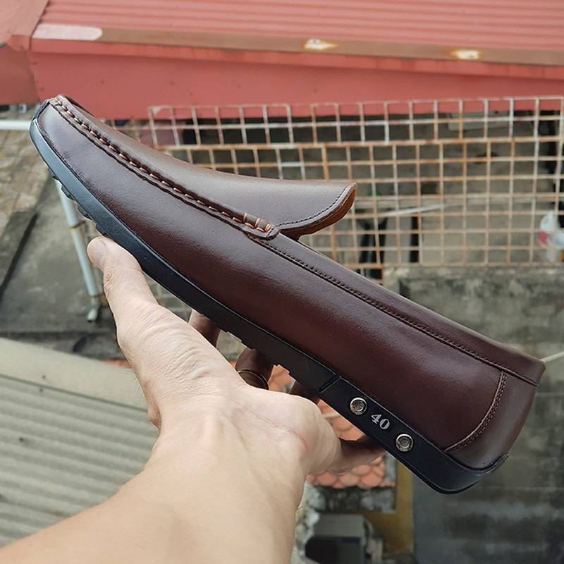 Giày Lười Nam Công Sở Da Thật Dáng Xỏ