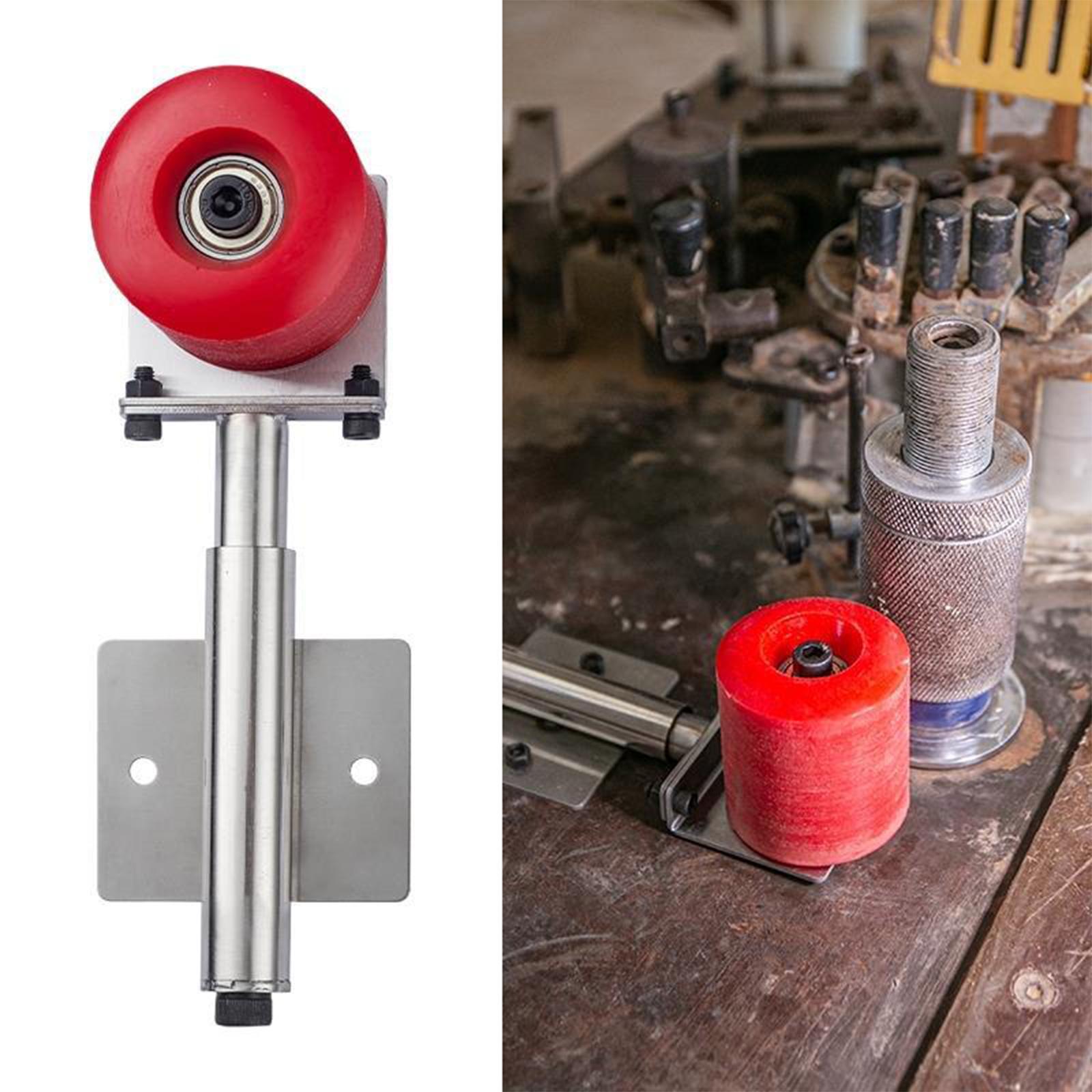 Mini Manual Edge Banding Machine Woodworking Tool Pasting Roller Veneer Edge Trimming for Furniture Carpenter Woodworking Veneer Plywood