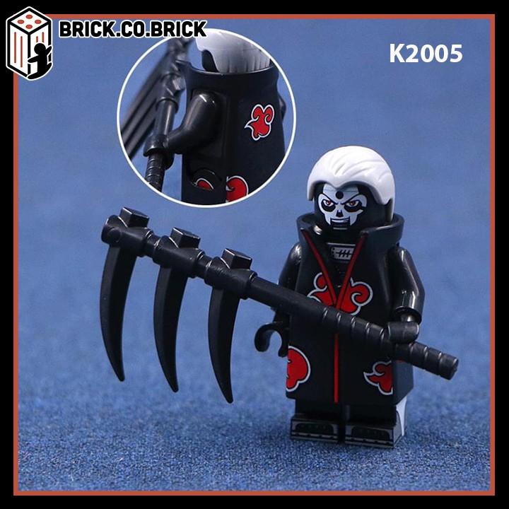 Đồ chơi Lắp ráp Mô hình Tổ chức Akatsuki Uchiha Sasuke Itachi Pain KDL801