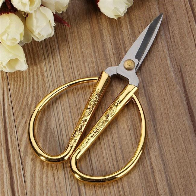 Kéo Cán Vàng Họa Rồng Phượng Tinh Tế size lớn