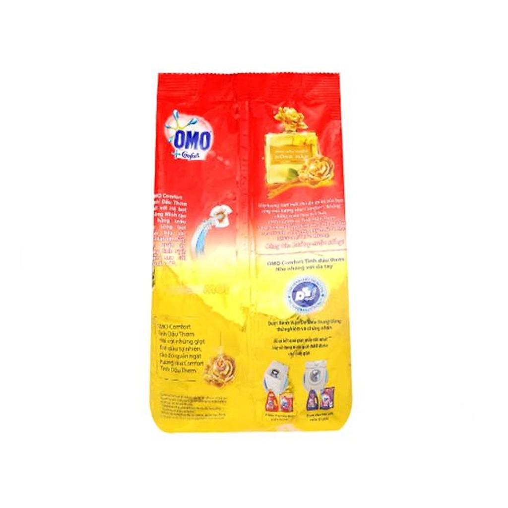 Bột Giặt Omo Comfort Tinh Dầu Thơm Nồng Nàn Túi 350g