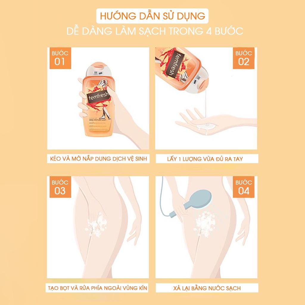 Dung Dịch Vệ Sinh Phụ Nữ Cho "COBE" Sạch, Thơm Suốt Ngày Dài Femfresh Daily Intimate Wash 150ml
