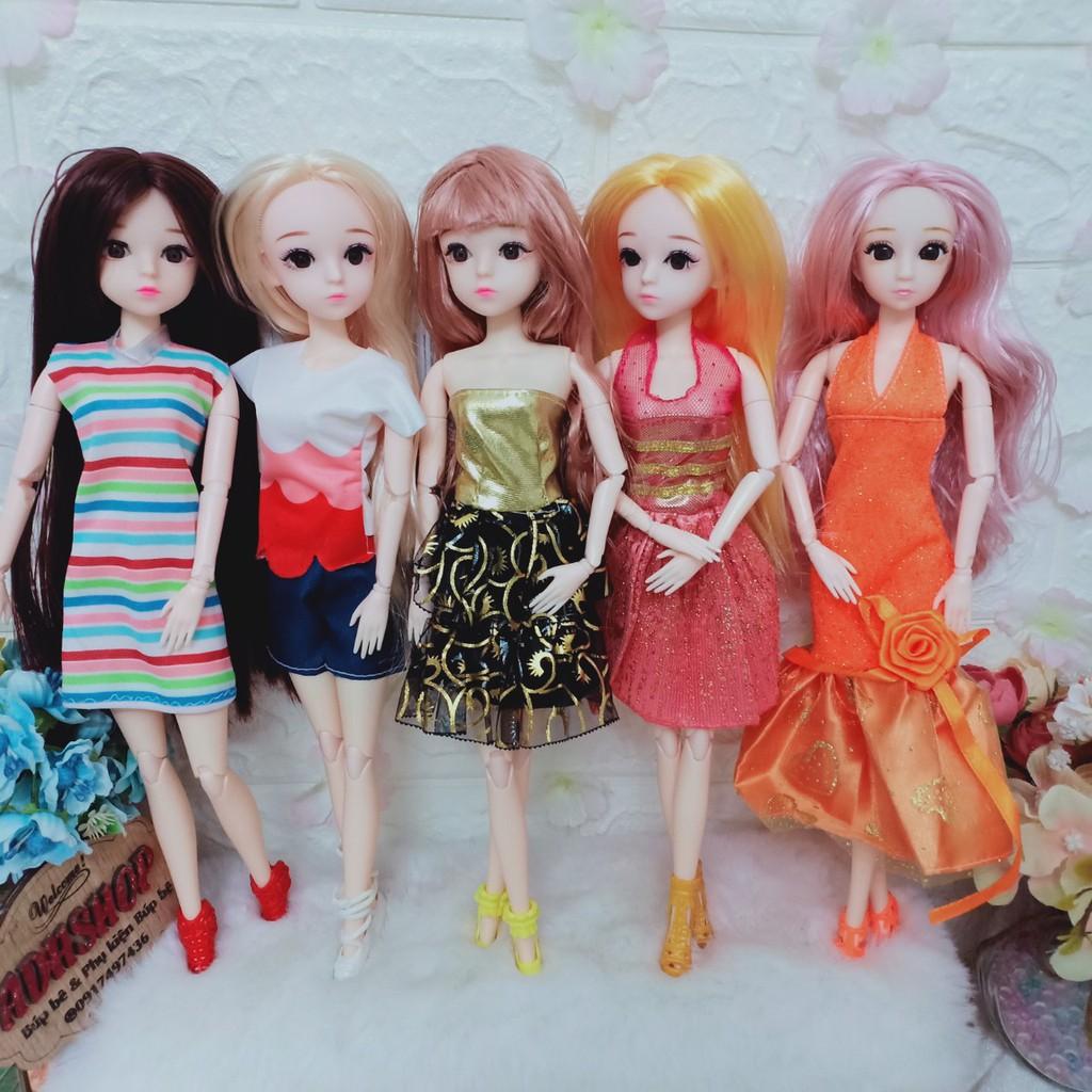 Set 5- 10 bộ quần áo cho búp bê 30cm Sunnydoll