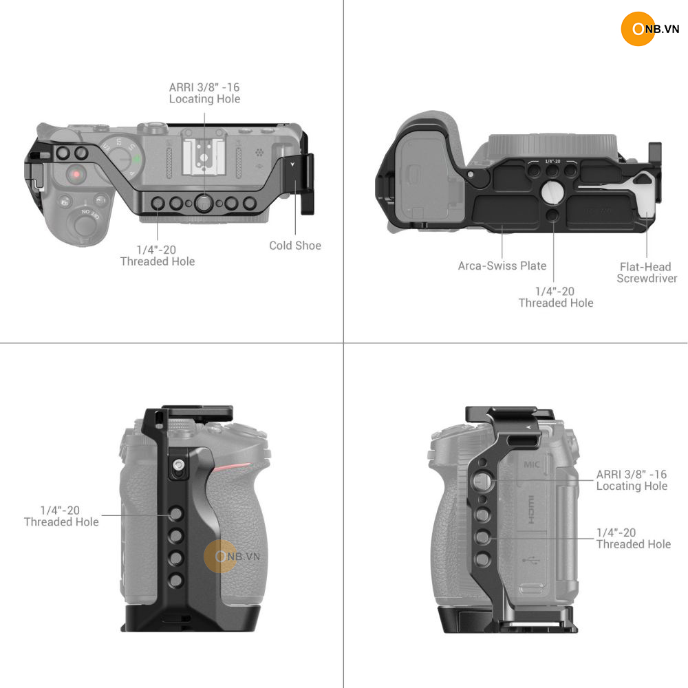 SmallRig Cage Khung bảo vệ Nikon Z30 code 3858