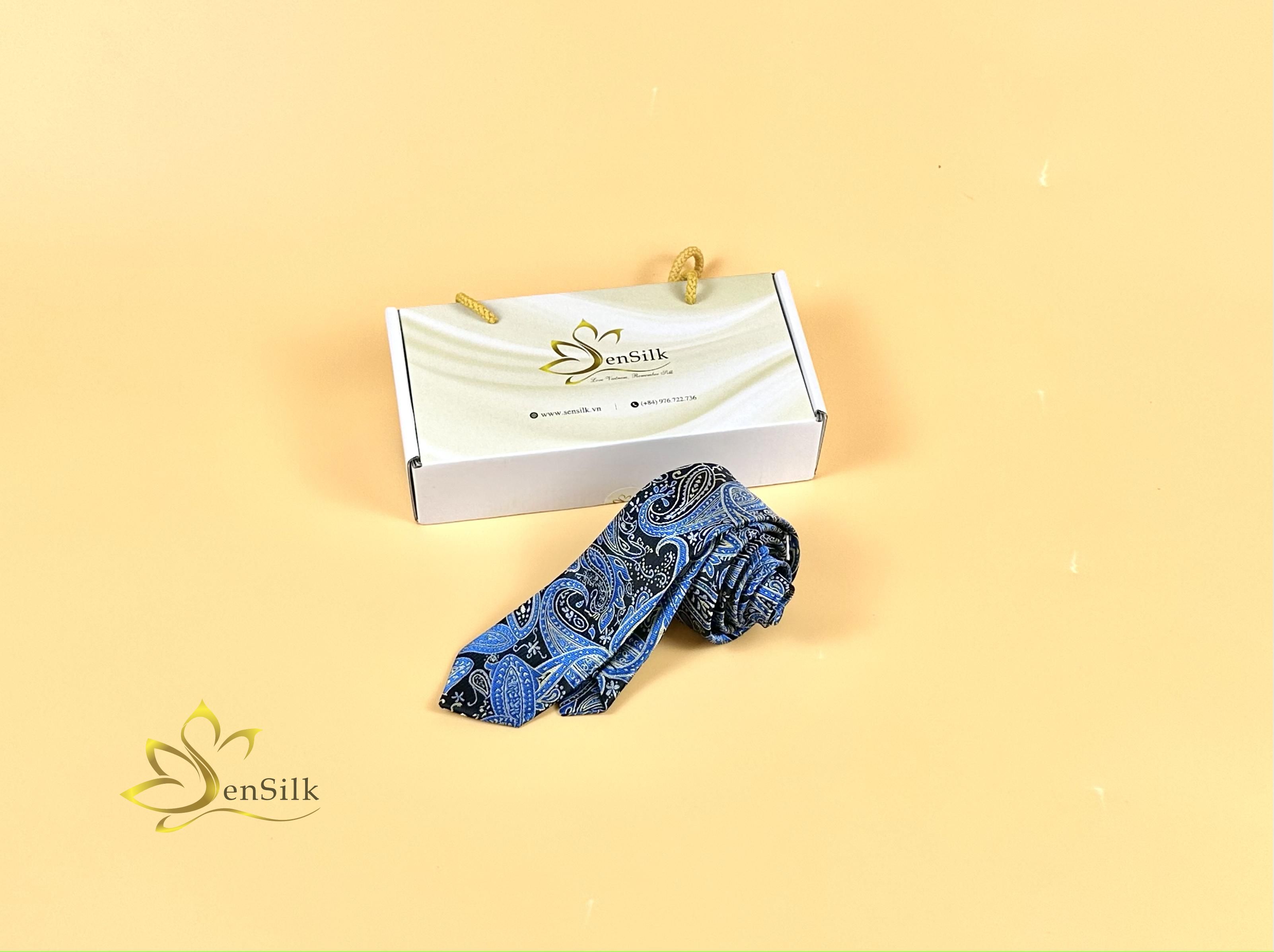 Cà Vạt Nam Cao Cấp SenSilk CAVATS10 – Vietnam Silk Tie