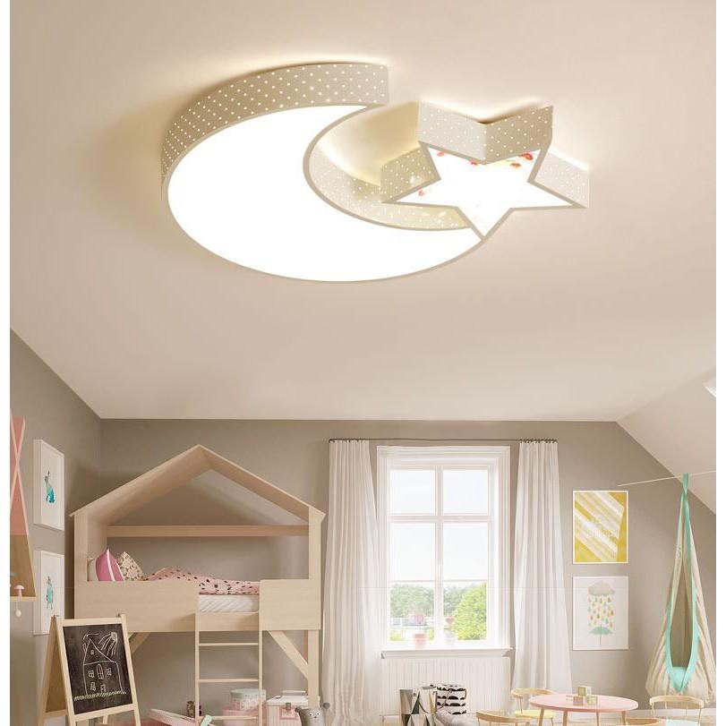 Đèn trần KINST D550mm kiểu dáng độc đáo với 3 chế độ ánh sáng hiện đại - kèm điều khiển từ xa - .