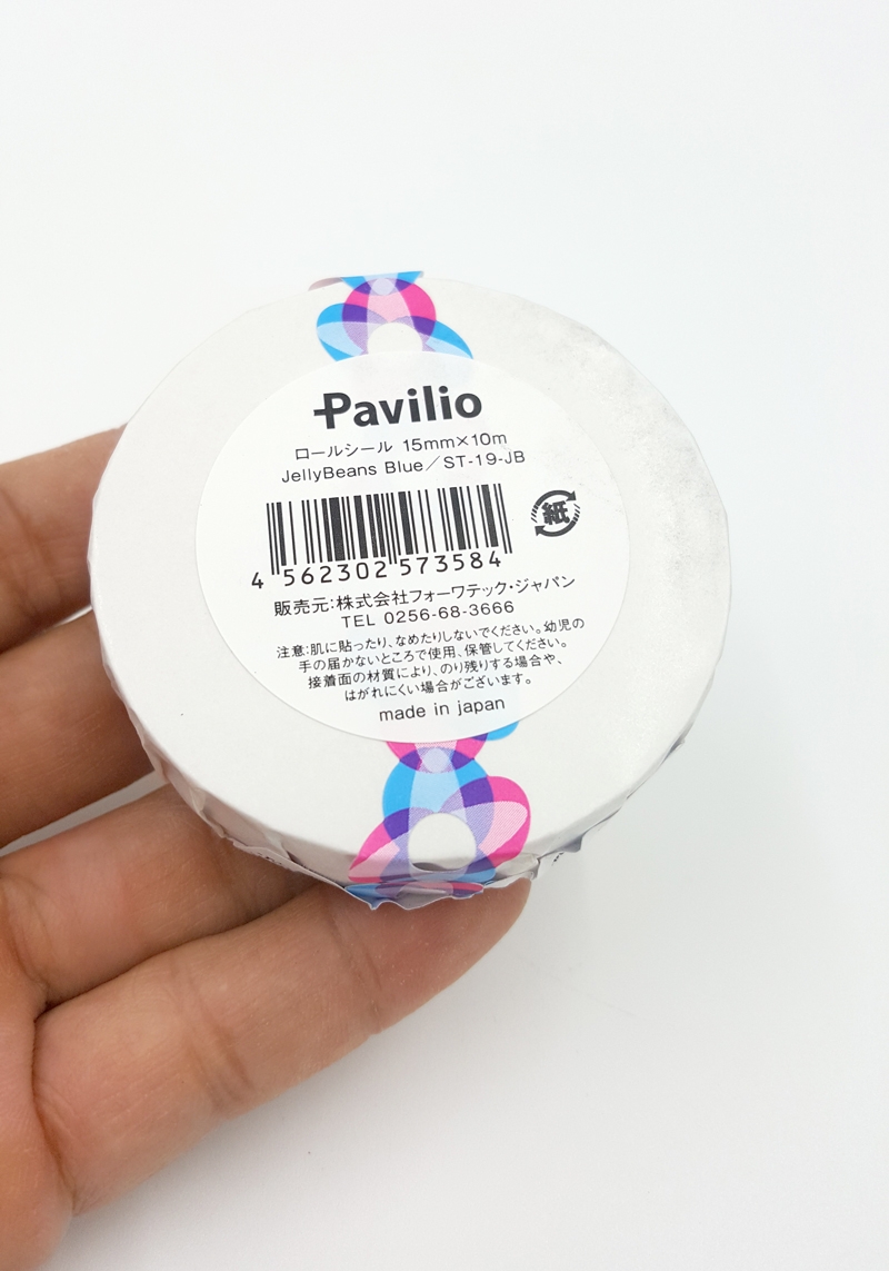 Băng Keo Trang Trí Pavilio JellyBeans Blue ST-19-JB
