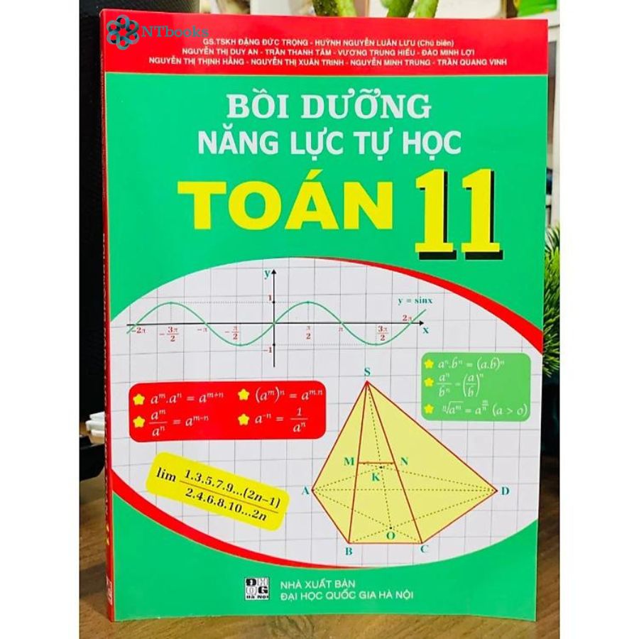 Sách Bồi dưỡng năng lực tự học Toán 11