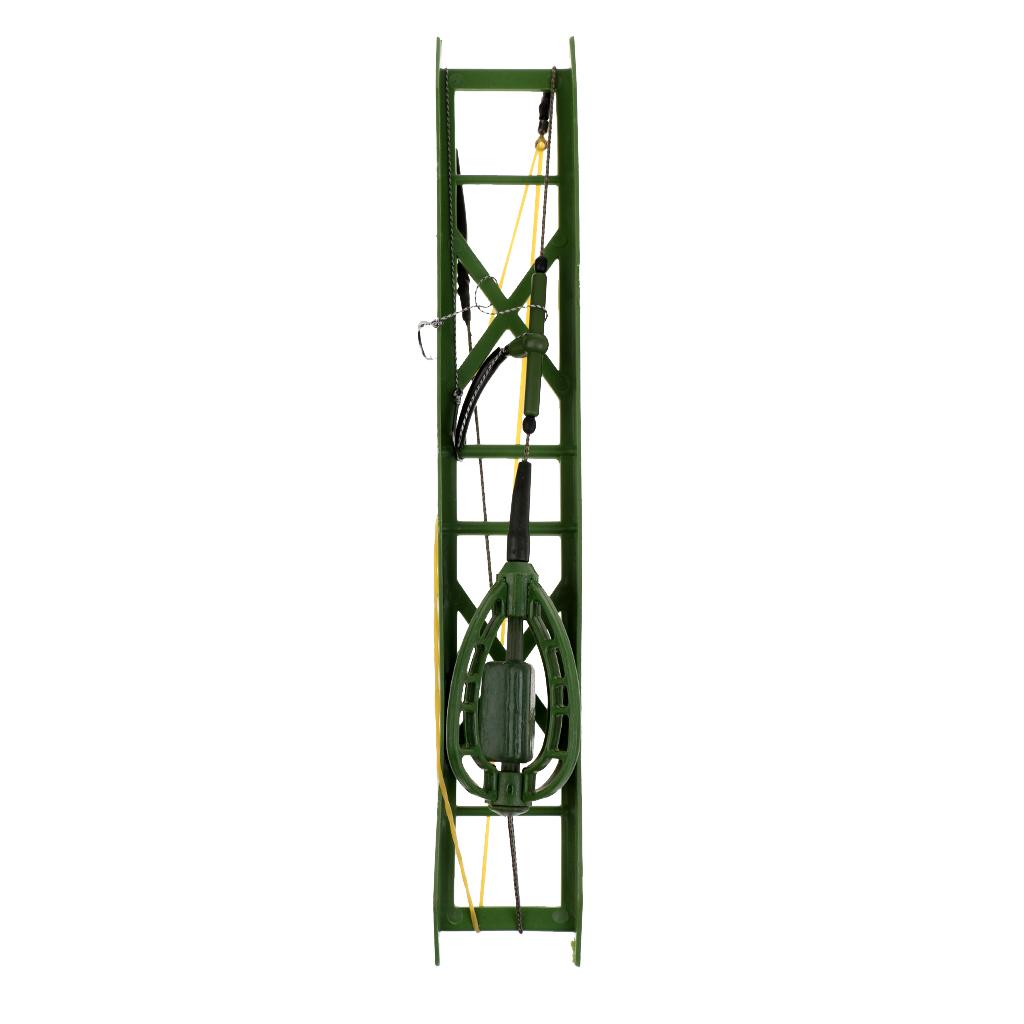 Carp Fishing Inline Method Feeder Cage Hook Rig Set Coarse Fishing Tackles 30g,40g,50g,60g Fishing Accessories