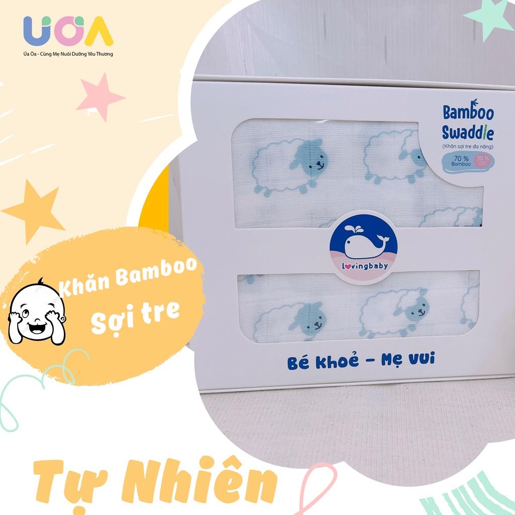 Khăn đa năng sơ sinh sợi tre Lovingbaby