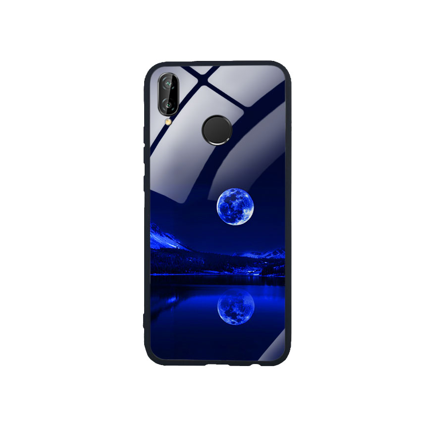 Ốp Lưng Kính Cường Lực cho điện thoại Huawei Nova 3e - 0269 MOON02