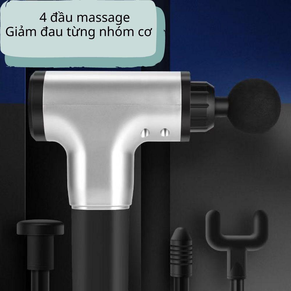 Máy Mát-xa Cầm Tay Mini Loai Nhấn Nút, Giảm Đau Nhức Theo Từng Nhóm Cơ, Trị Liệu Toàn Thân