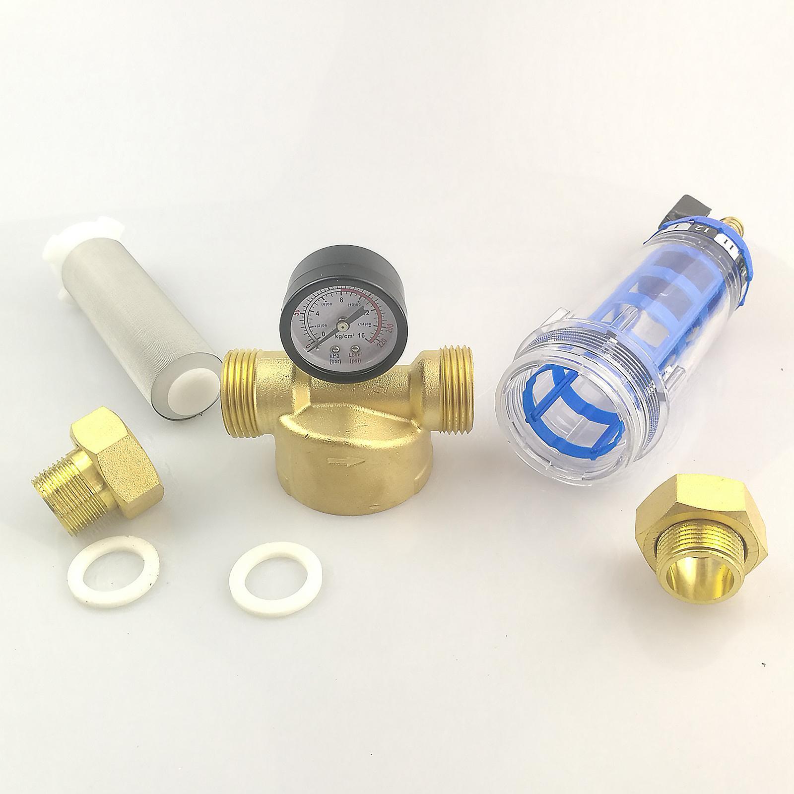 Household Mesh Down Water Filter System Sediment Water Filter 1/2inch