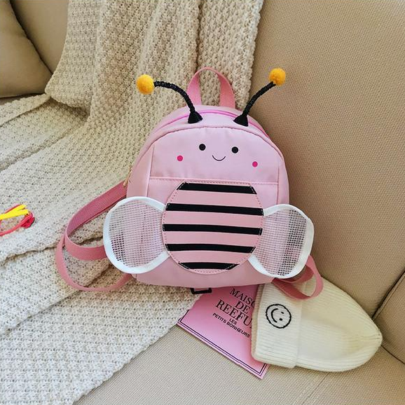 Ba Lô Trẻ Em Hình Hoạt Hình Ong Dễ Thương Học Du Lịch Trẻ Em Chống Mất Kawaii Mẫu Giáo Bé Trai Bé Gái Lưng Thời Trang Hợp Thời Trang
