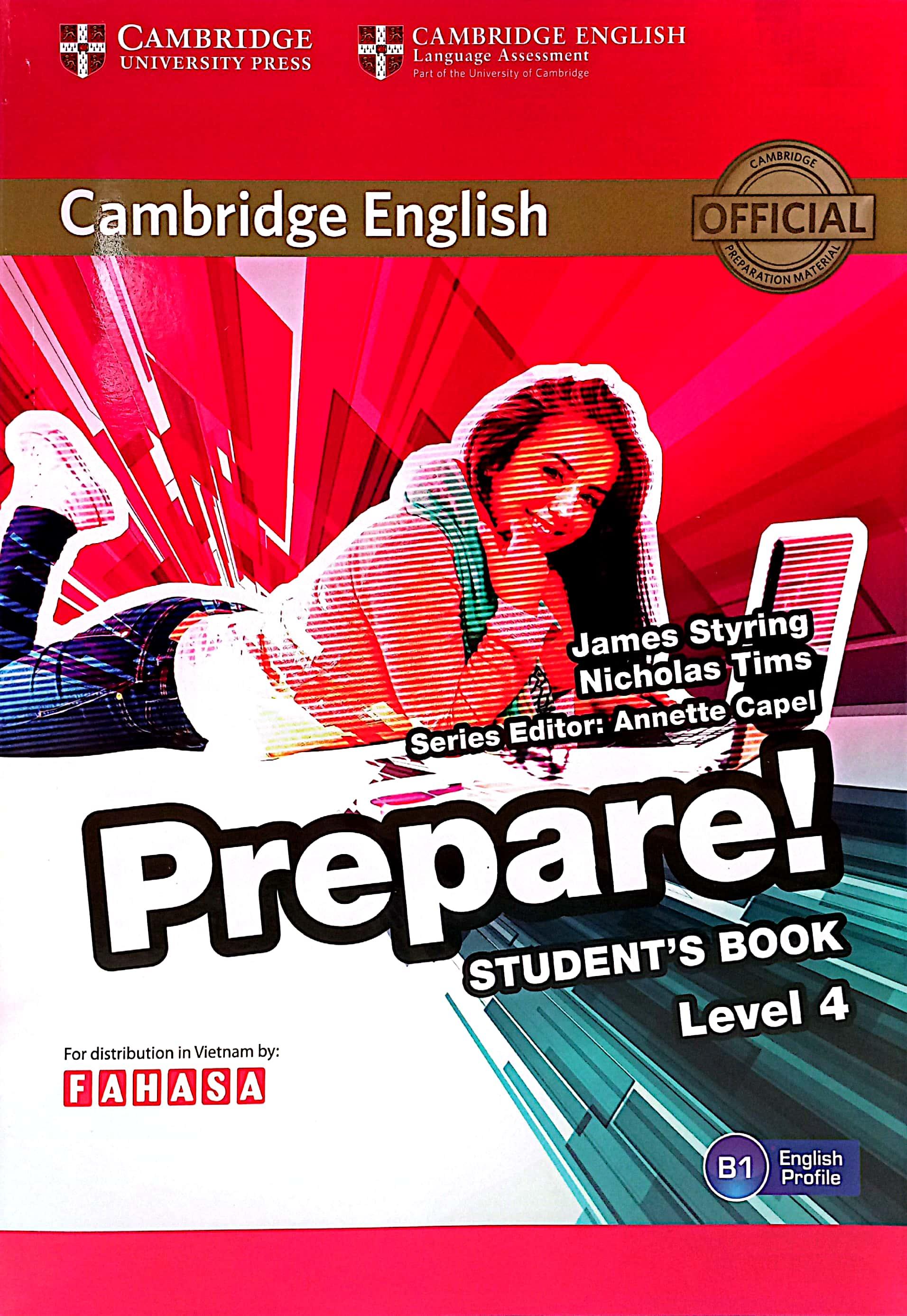 Hình ảnh Cambridge English Prepare! Level 4 Student's Book