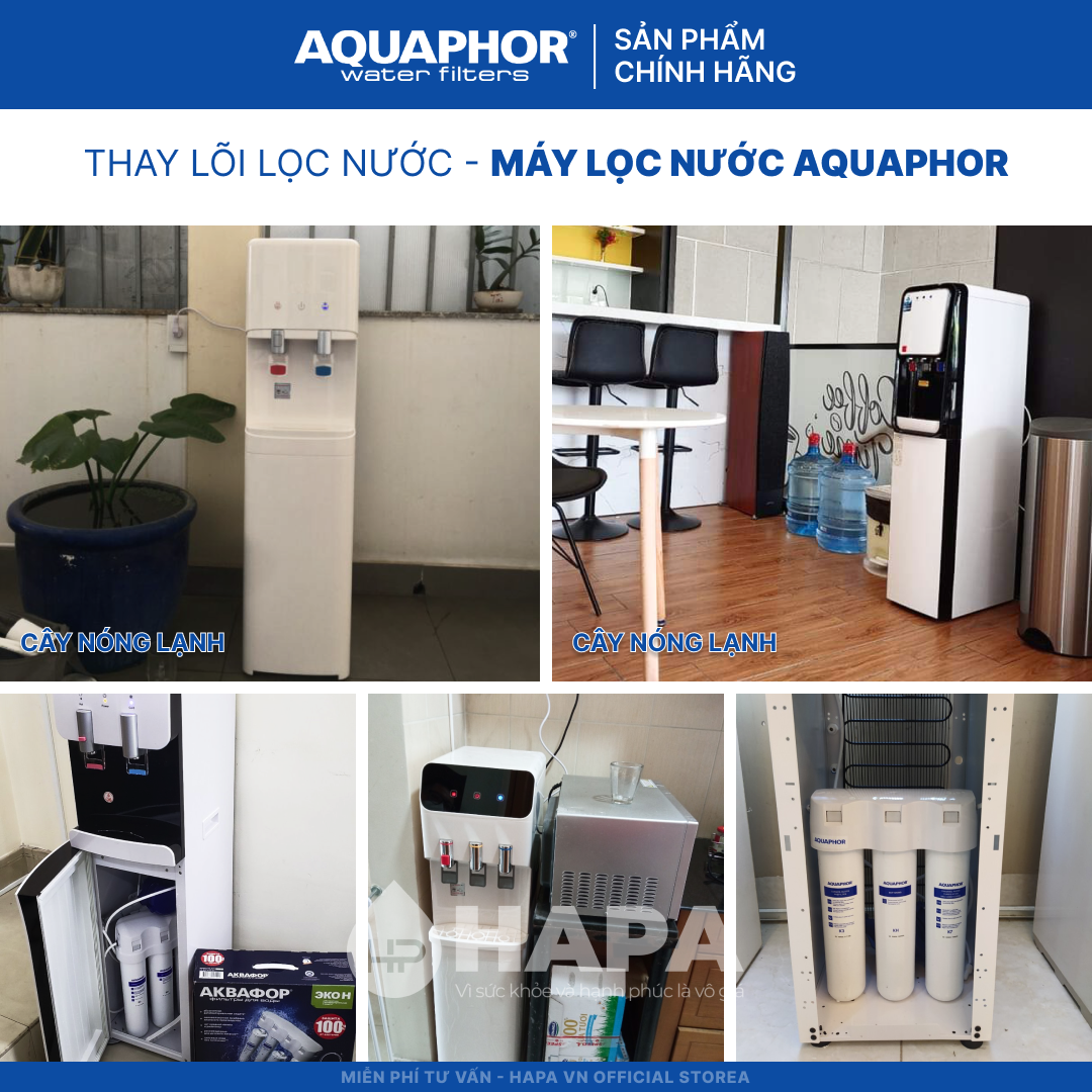 Lõi Lọc Nước AQUAPHOR K7B Thay Cho Máy Lọc Nước AQUAPHOR CRYSTAL ECO, ECO H - Hàng Chính Hãng
