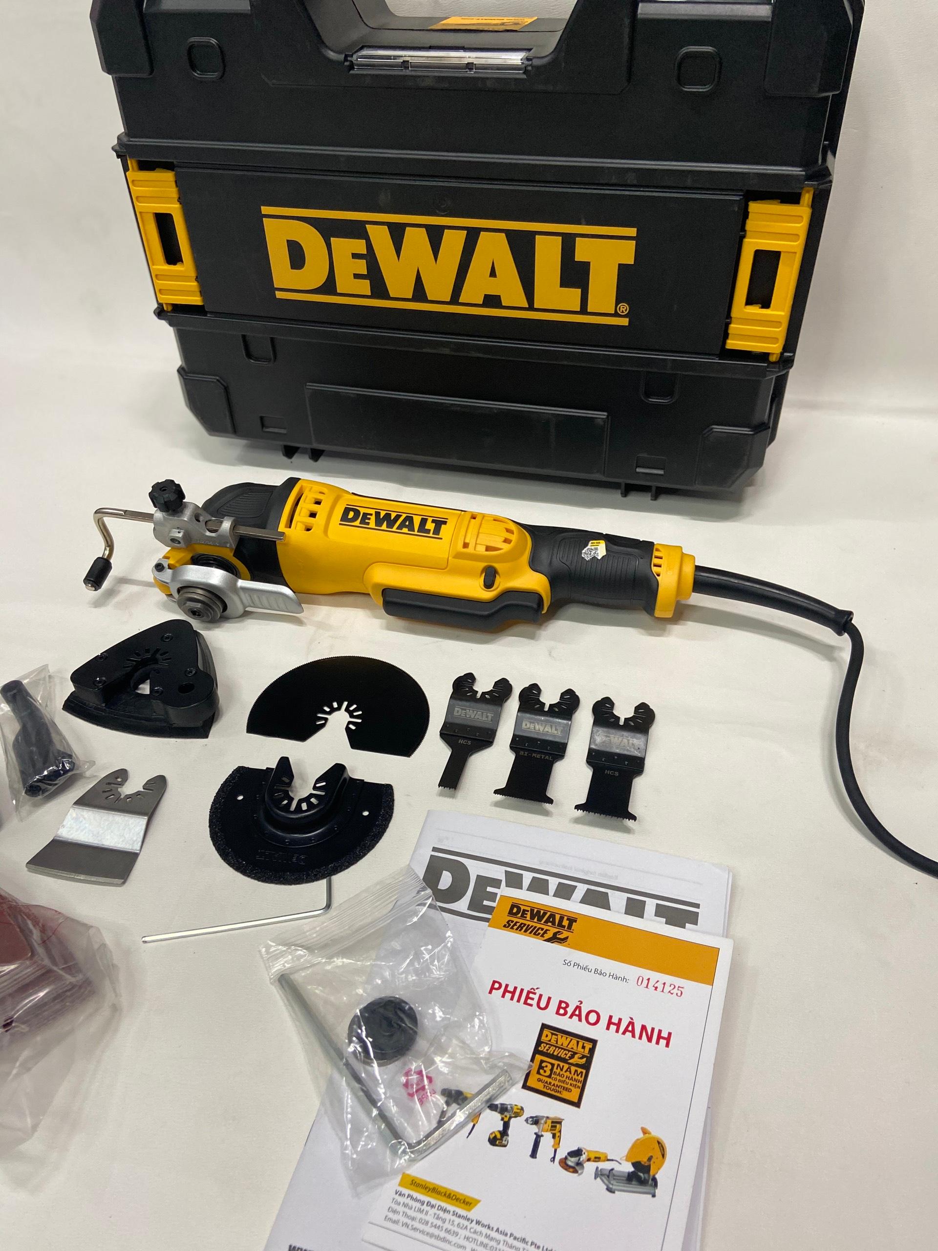 MÁY CẮT RUNG ĐA NĂNG 300W DEWALT DWE315K- HÀNG CHÍNH HÃNG