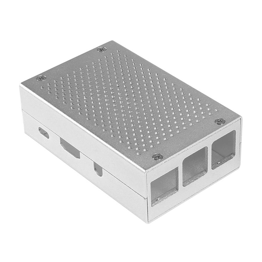 Case Dùng Cho Máy Tính Raspberry Pi 3B+/3B/2B Hợp Kim Nhôm (Siêu Bền, Tản Nhiệt Tốt)