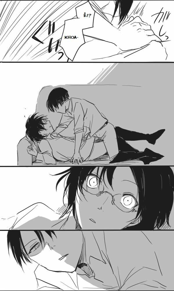 tấn công người khổng lồ - doujinshi levihan chapter 6 3