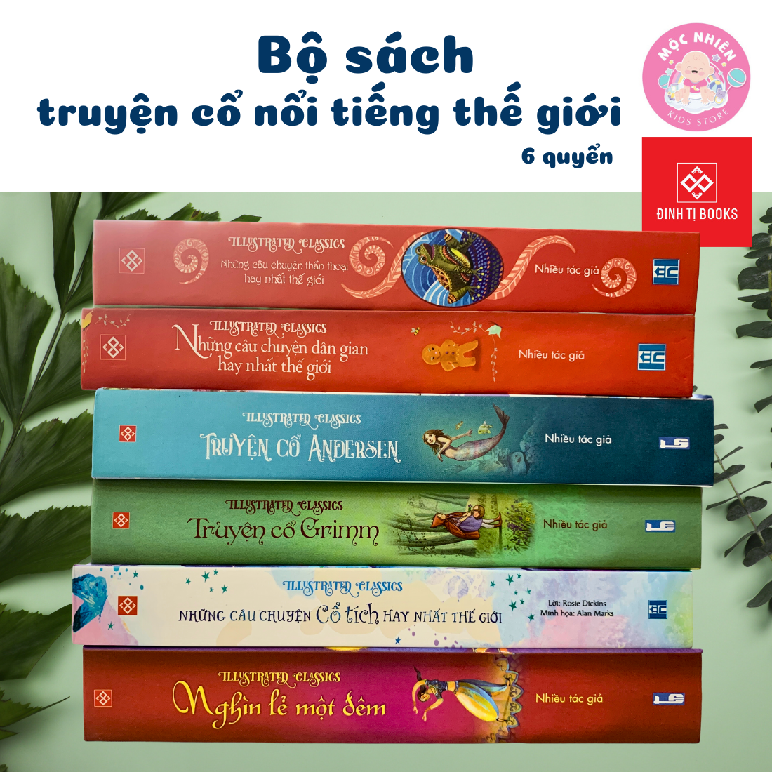 Truyện cổ tích, thần thoại, dân gian, Andersen, Grimm, nghìn lẻ một đêm - Đinh Tị