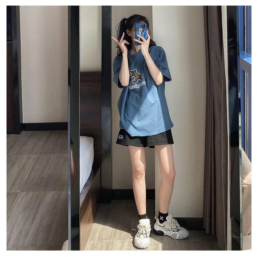 Bộ Quần Áo Cộc, Set Quần Đùi Áo Cộc Thể Thao Mặc Nhà, Đi Chơi, Chất Cotton Mỏng Mát, Giá Tốt