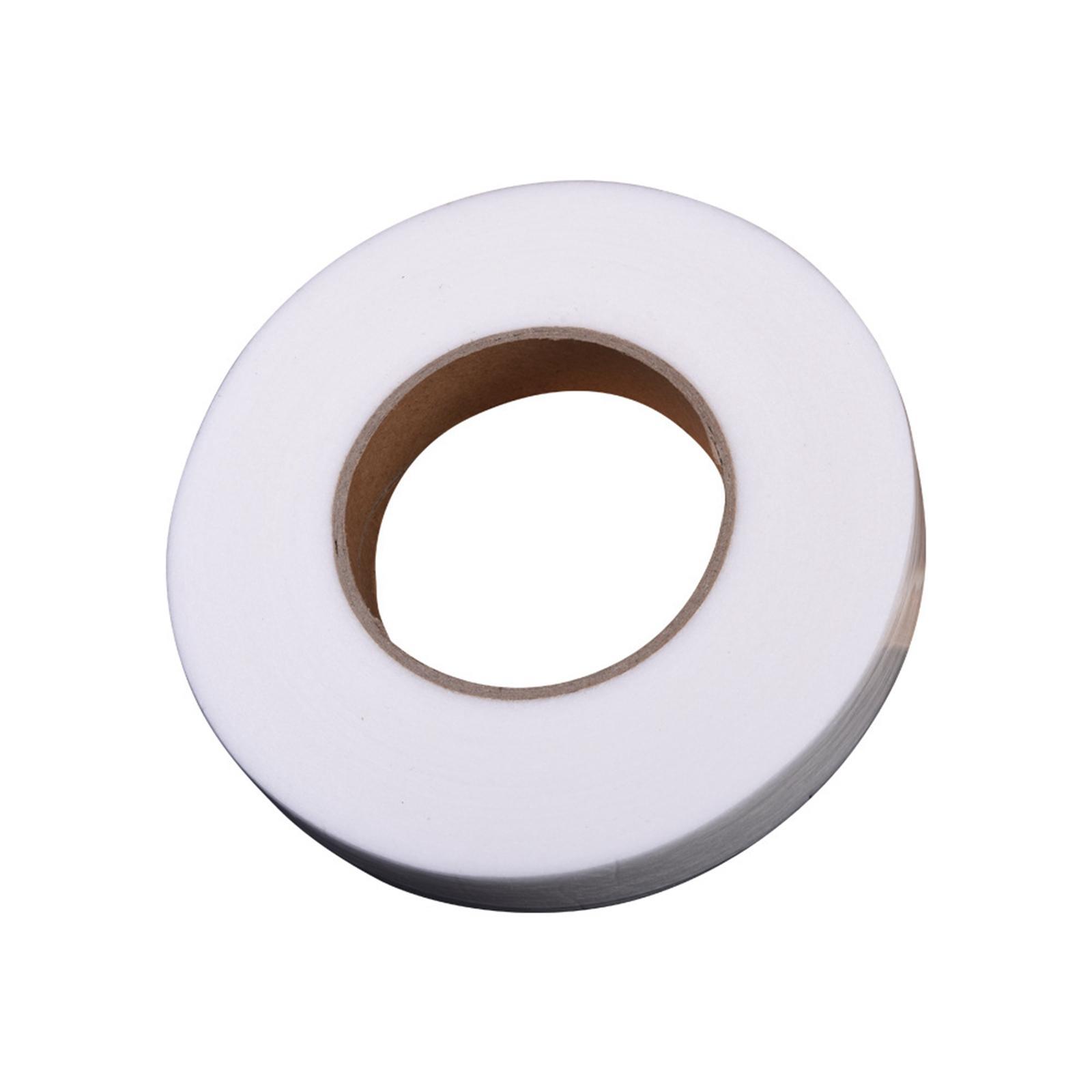 60M Iron On Hemming Tape Long Roll Web Fusible Fabric Glue Cloth Hem Tape White