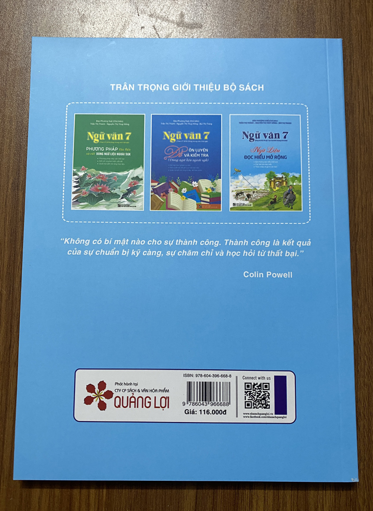 Ngữ văn 7 - Ngữ liệu đọc hiểu mở rộng