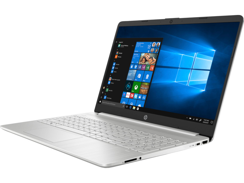 Laptop HP 15s-fq1017TU, Core i5-1035G1(1.00 GHz,6MB),4GB RAM,512GB SSD,Intel UHD Graphics,15.6&quot;HD,Wlan ac+BT,3cell,Win 10 Home 64,Silver_8VY69PA - Hàng Chính Hãng