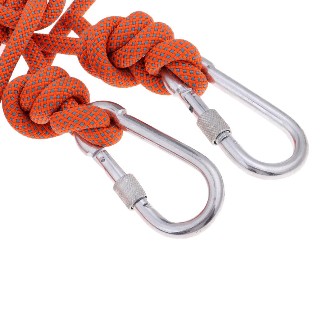 5M 10mm Outdoor Rock Climbing Rope Rescue Rappelling Safety Static Rope
