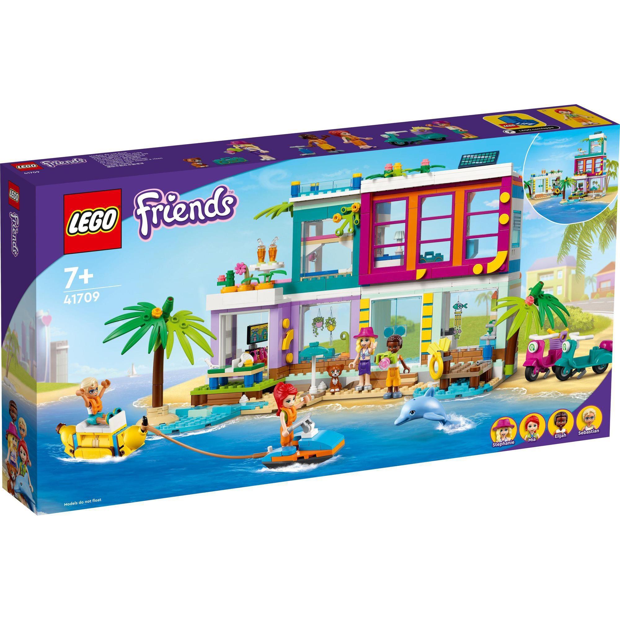 LEGO Friends 41709 Biệt Thự Nghỉ Dưỡng Bãi Biển (686 chi tiết)