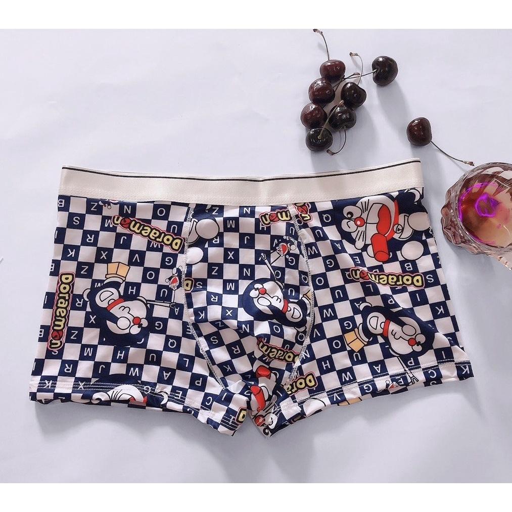 Quần Lót nam IN HÌNH thun lạnh Doreamon, quần sịp nam in hình ngộ nghĩnh cao cấp SIH01 - PROMAN