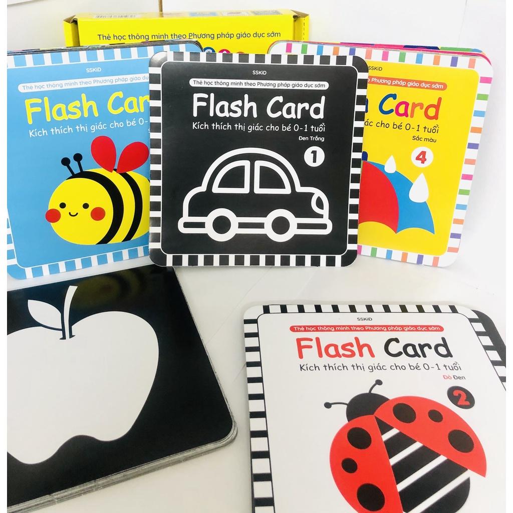 Thẻ Học Thông Minh Flashcard Kích Thích Thị Giác Cho Bé Từ 0-1 Tuổi Theo Phương Pháp Giáo Dục Sớm - Đồ Chơi Vinatoys