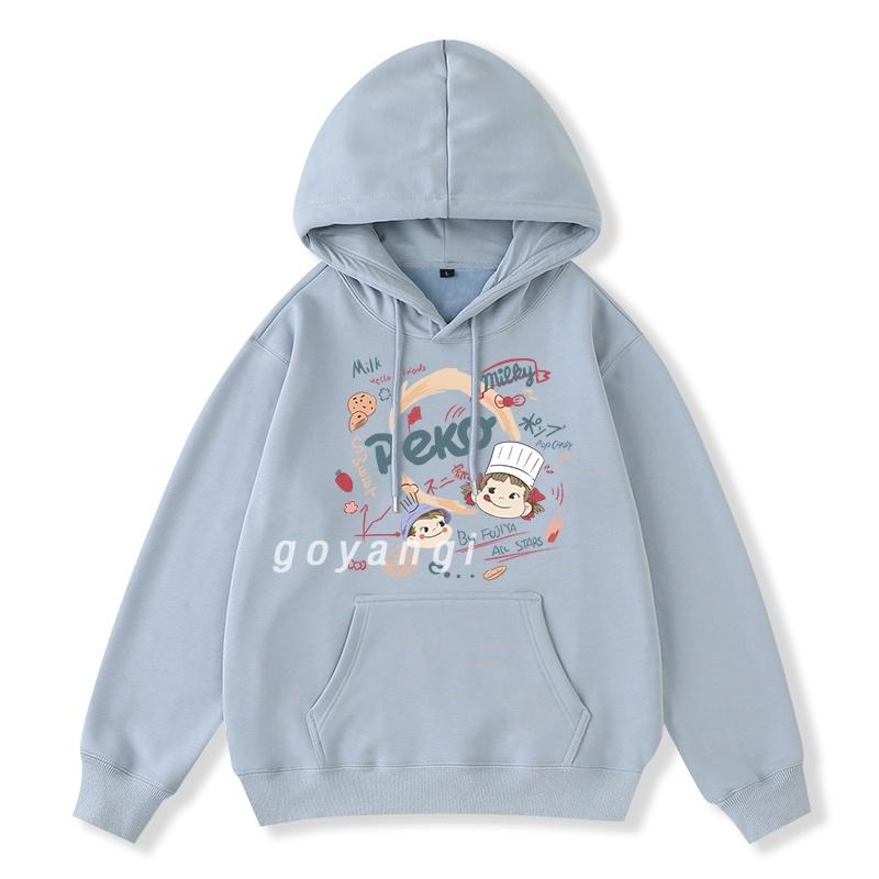 Áo Hoodie GYG Unisex Địch Lệ Nhiệt Ba Form Rộng Oversize Phong Cách Hàn Quốc