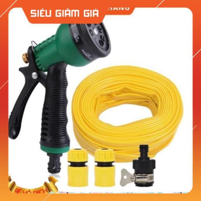 Vòi xịt rửa xe,Vòi phun nước tưới cây tăng áp thông minh 8 chế độ 815621