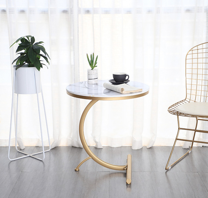 Bàn trà trang trí LIGHT EXTRAV WHITE