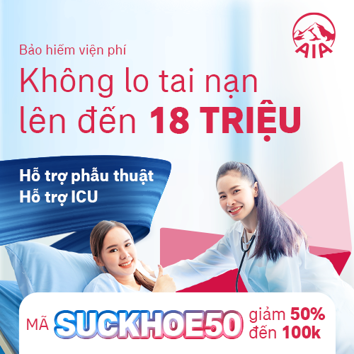 Bảo hiểm viện phí - hỗ trợ phẫu thuật và khoa chăm sóc đặc biệt (lên đến 18 triệu)