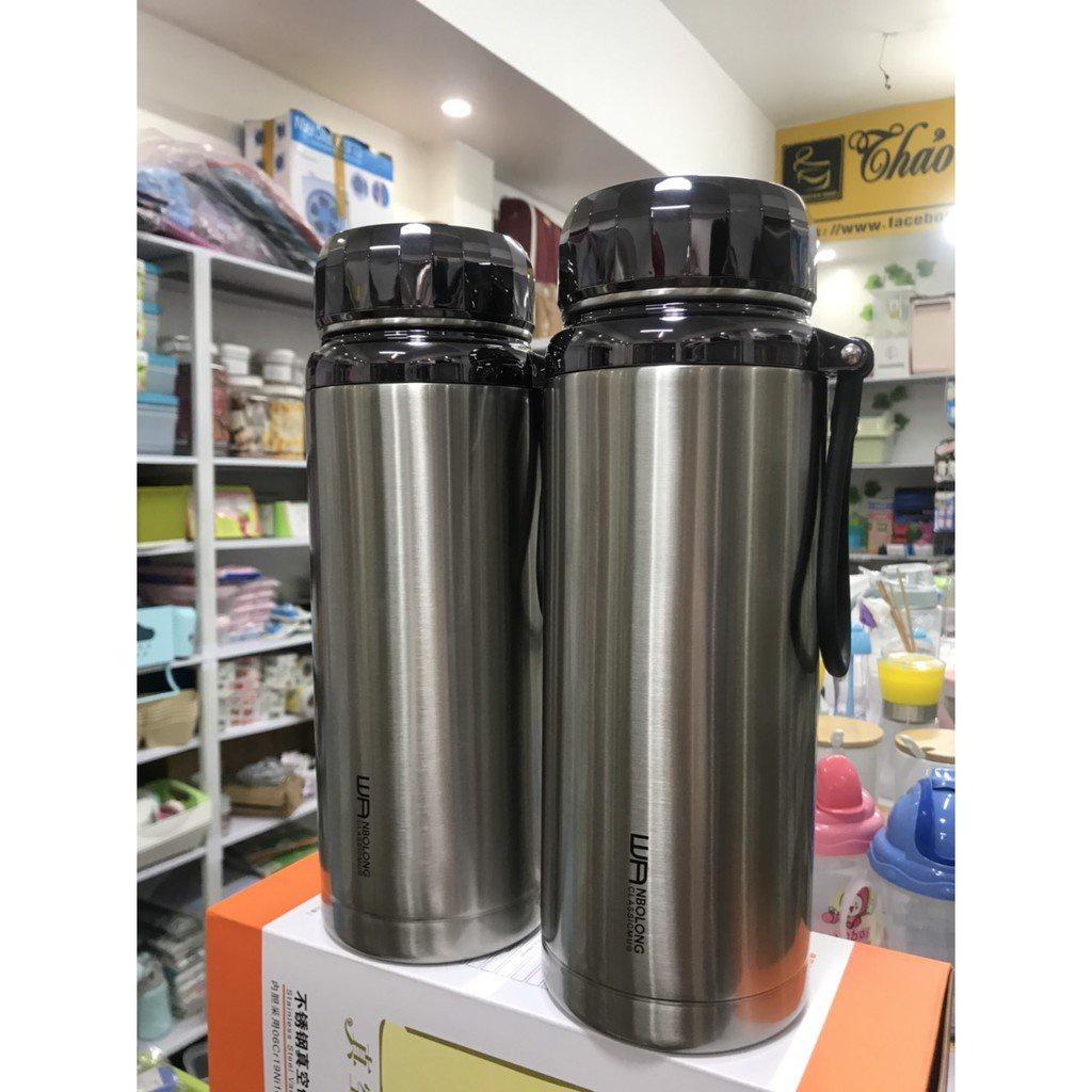 BÌNH GIỮ NHIỆT SIÊU TO KHỔNG LỒ INOX 304, Chính Hãng BAOL 1500ml, 1000ml, 780ml, 600ml Cao Cấp, Nắp Titan Qua