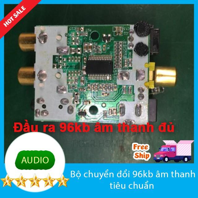 Bộ chuyển đổi Âm Thanh Cổng quang Optical sang Audio AV - R/L, Cổng 3,5 Hỗ Trợ Tv 4k Loại Xịn Model 2021 196-96kb