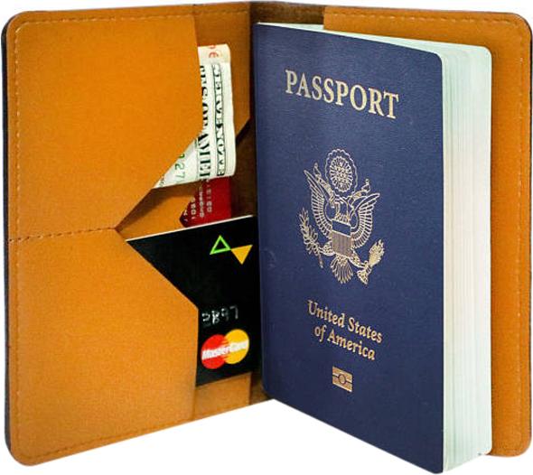 Bao Da Hộ Chiếu / PASSPORT Mika D-005-001-P (19 x 14 cm) - Họa Tiết Hoa