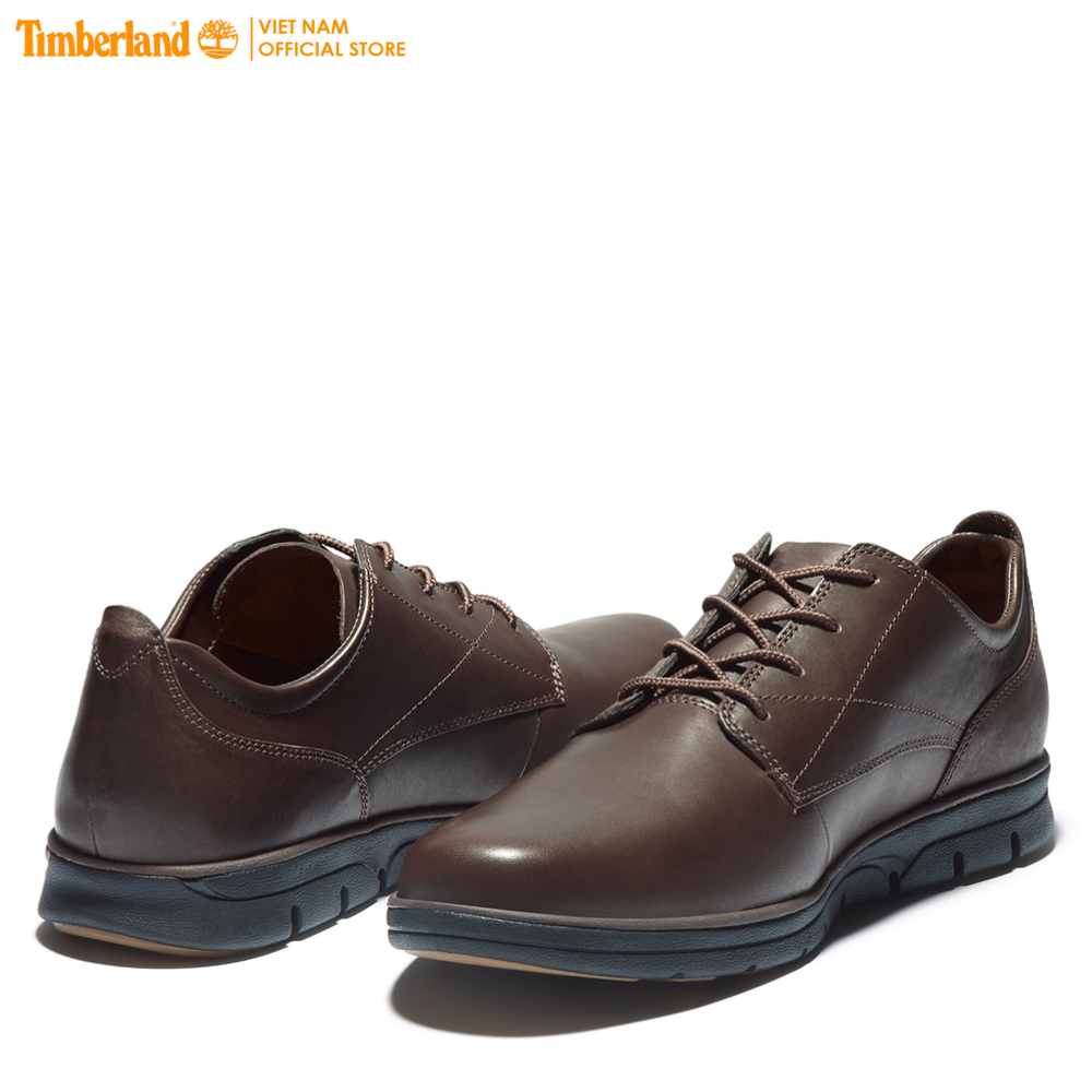 [Original] Timberland Giày Nam Bradstreet PT Oxford Dk Brown Full Grain TB0A2EADGJ