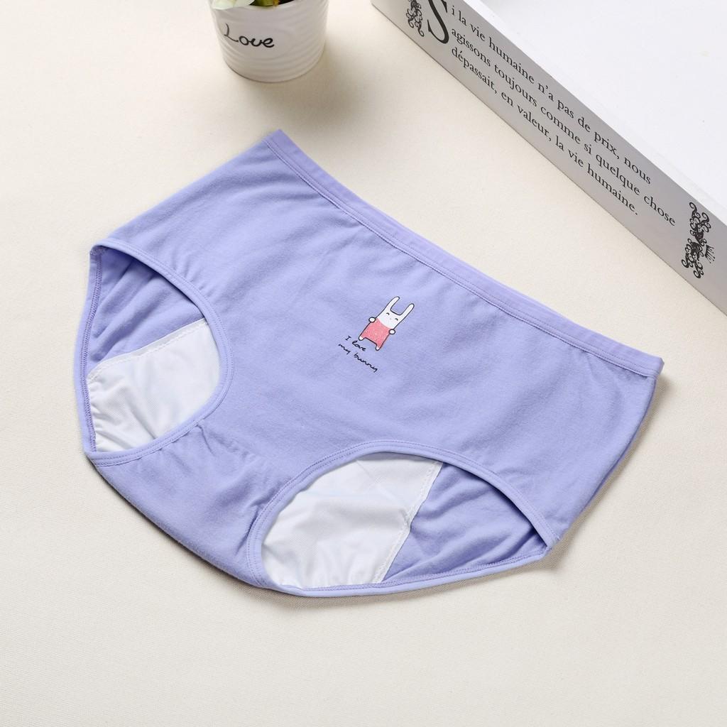 Set 03 quần lót cotton chống tràn nguyệt san