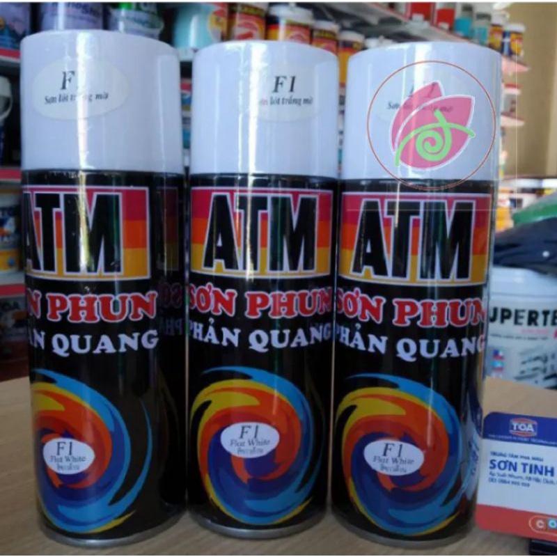 1 CHAI SƠN XỊT PHẢN QUANG MÀU ĐẸP CHO XE MÁY ÔTÔ