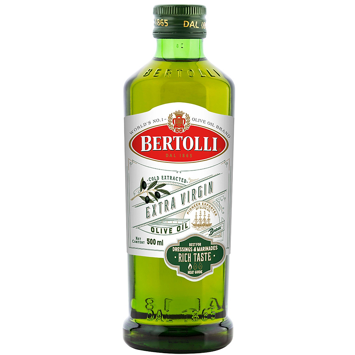 Bertolli - Dầu Oliu Extra Vigrin 500ml