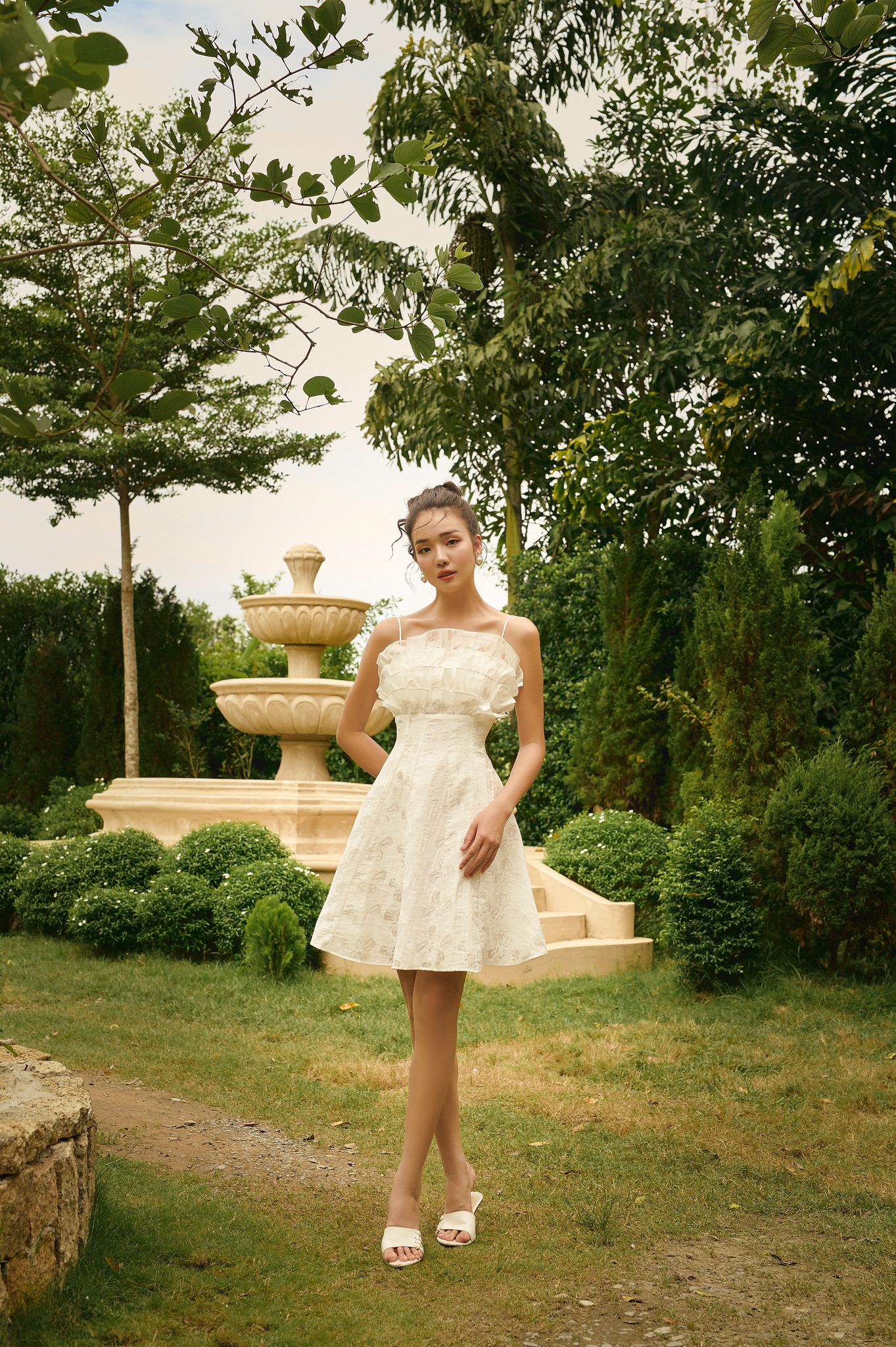 OLV - Đầm Ashley Ruffle Dress