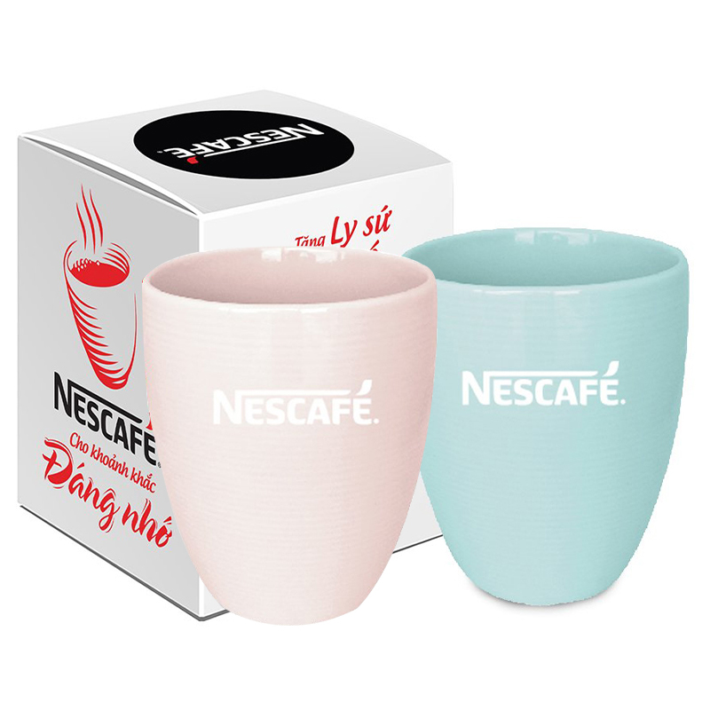Cà phê hòa tan Nescafé café Việt cà phê đen đá (Túi 35 gói x 16g) [Tặng ly sứ pastel]